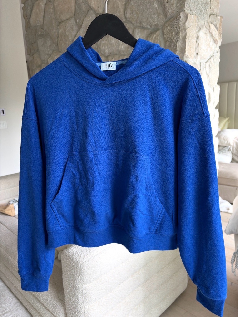 Priv - Blue Hoodie NWT Small